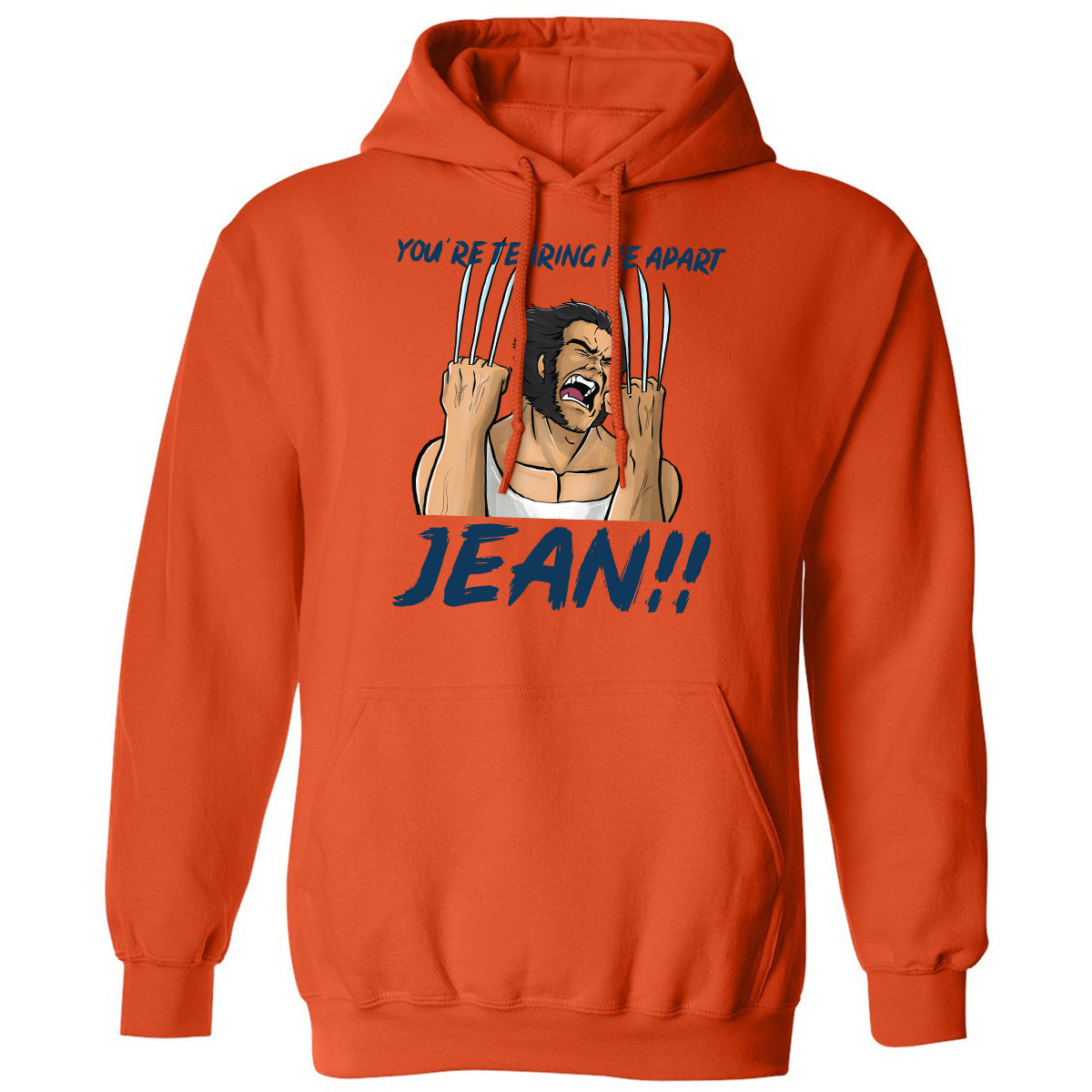 Classic Unisex Hoodie - ECEJ5DGS - Orange - 10
