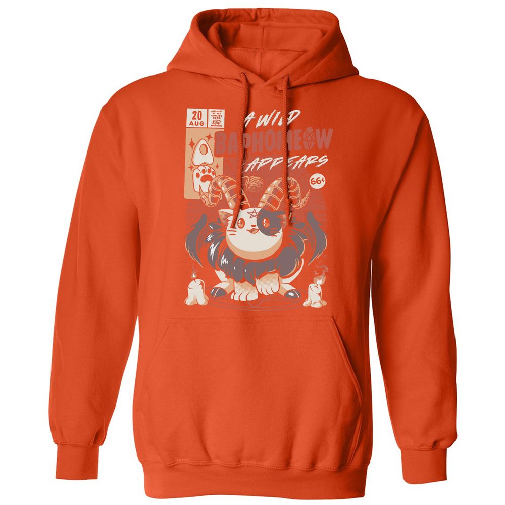 Classic Unisex Hoodie - FT4FMHNG - Orange - 10