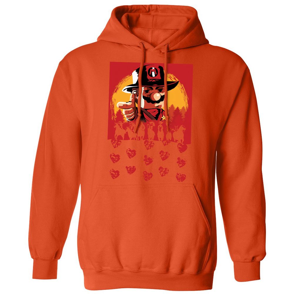 Classic Unisex Hoodie - 6YREREFD - Orange - 10