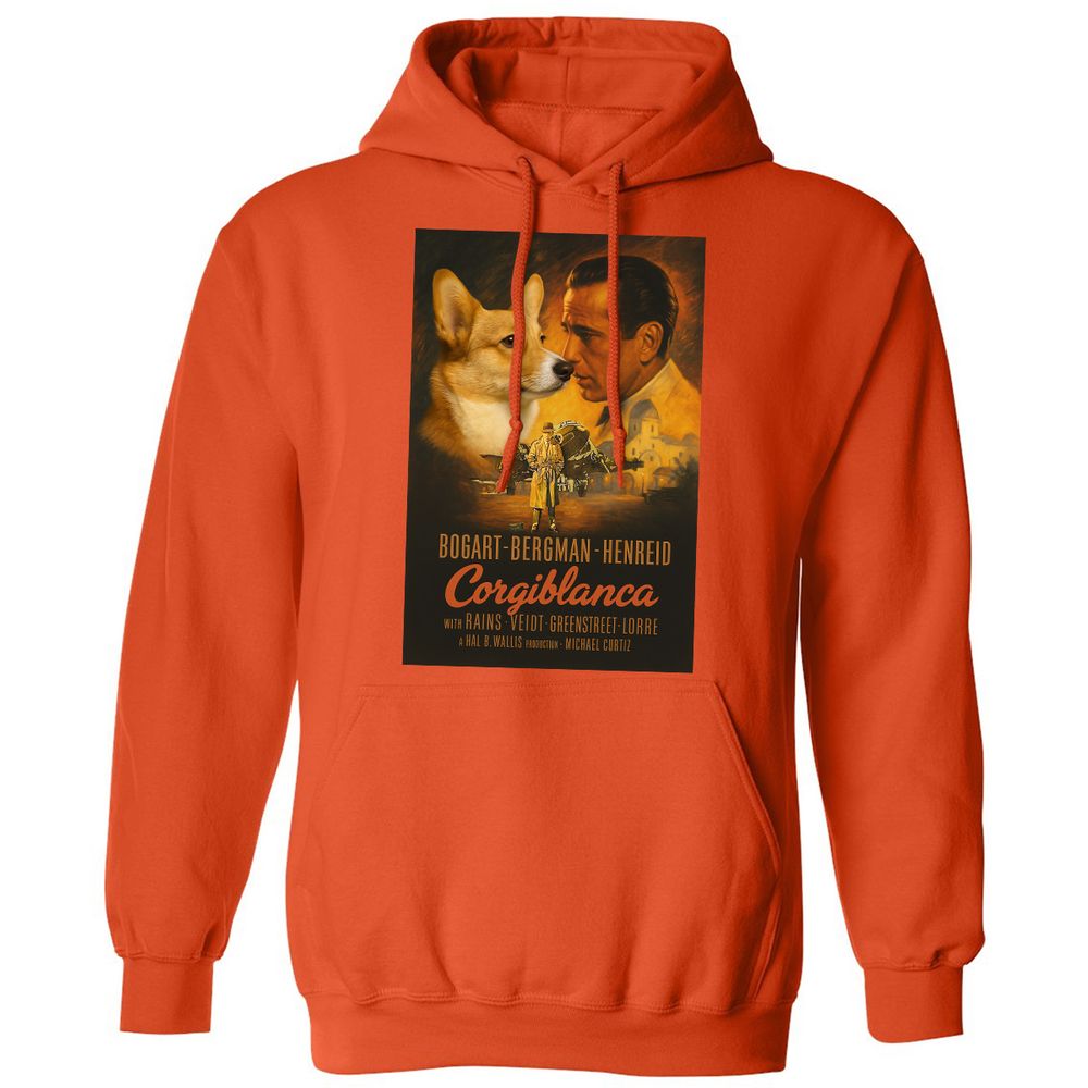 Classic Unisex Hoodie - QK9KF4Y5 - Orange - 10