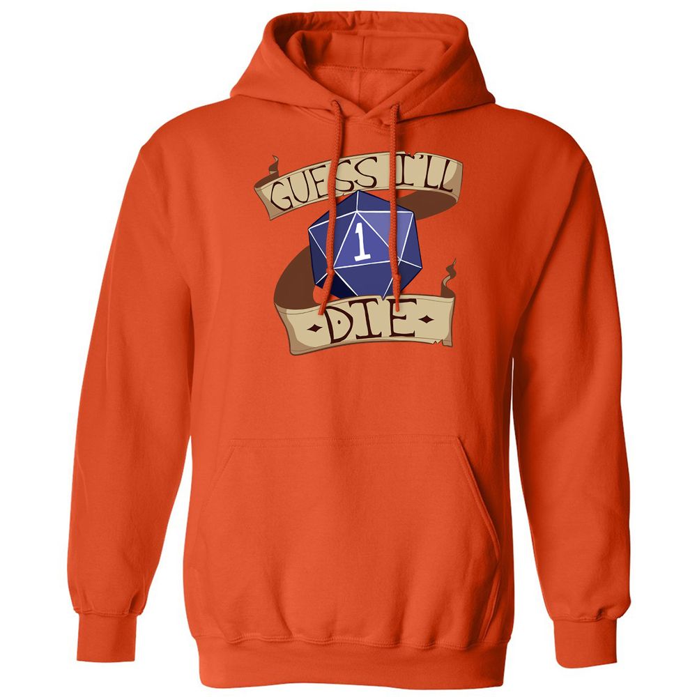 Classic Unisex Hoodie - JZEBE1DV - Orange - 10
