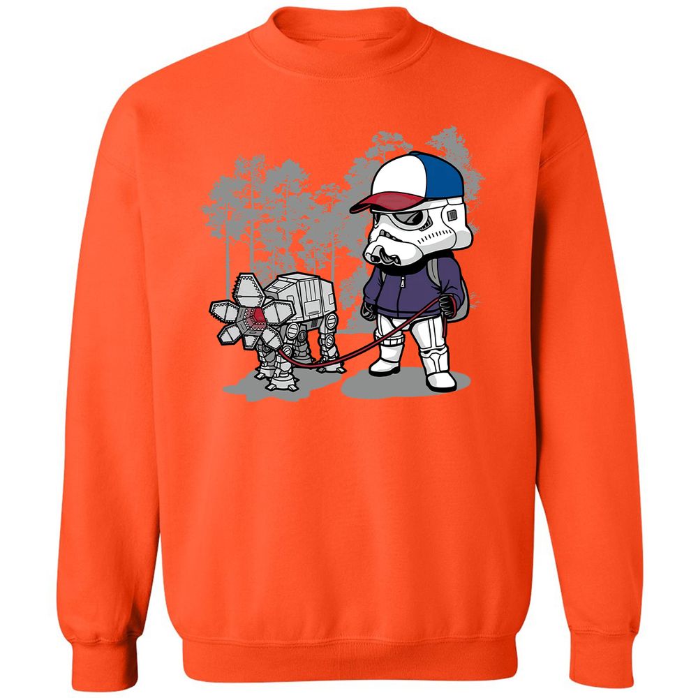 Classic Unisex Sweatshirt - G8RGLDY5 - Orange - 10
