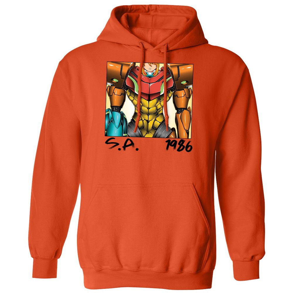 Classic Unisex Hoodie - 47L4JHNV - Orange - 10