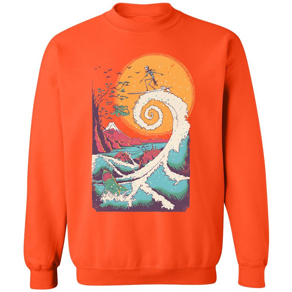 Classic Unisex Sweatshirt - 54GGV13Y - Orange - 10