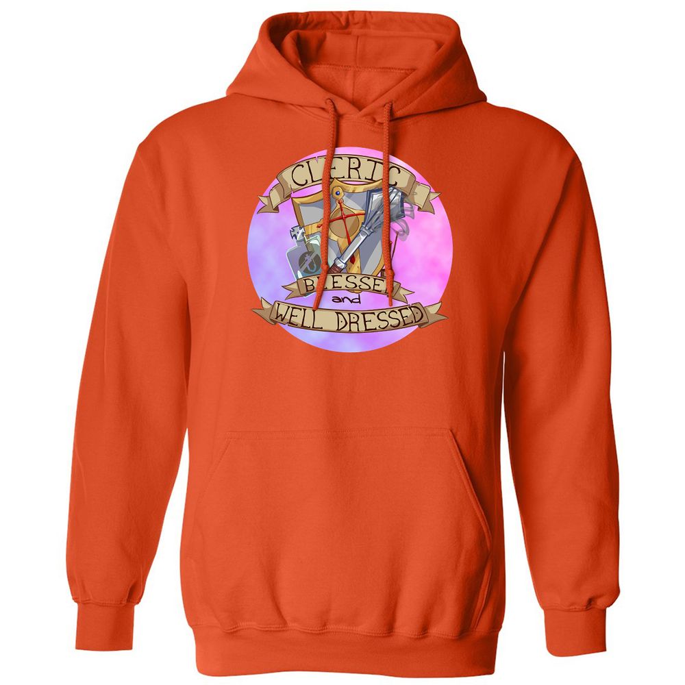Classic Unisex Hoodie - 4AQE7BPP - Orange - 10