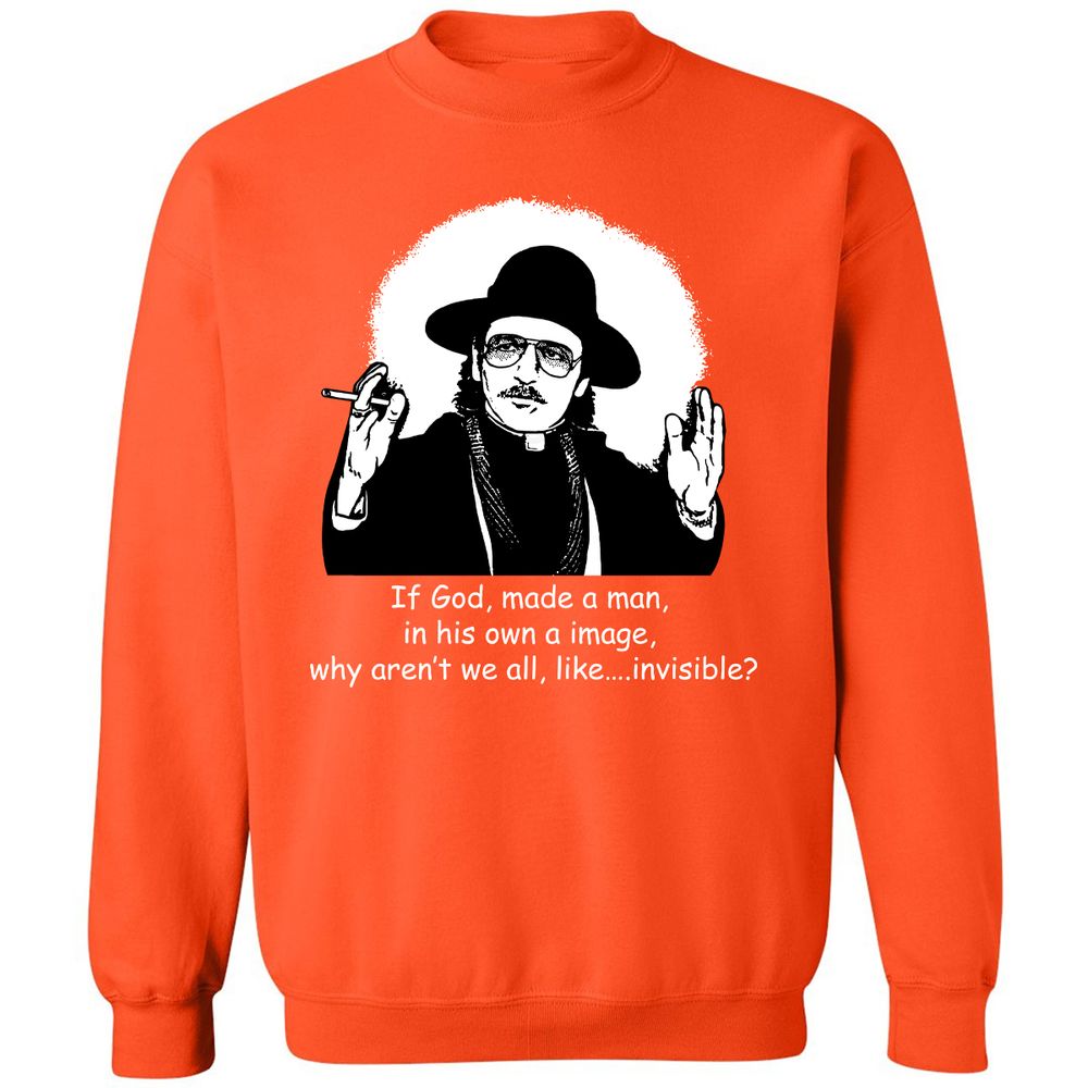 Classic Unisex Sweatshirt - QZ13W3FP - Orange - 10