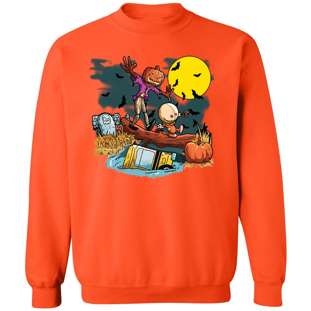Classic Unisex Sweatshirt - 92NGH9GH - Orange - 10
