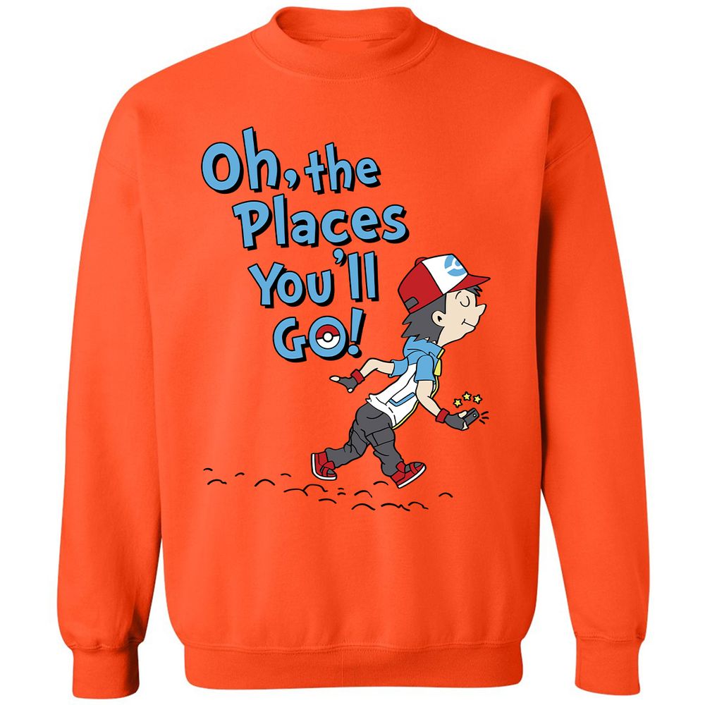 Classic Unisex Sweatshirt - 4S7VSP3S - Orange - 10