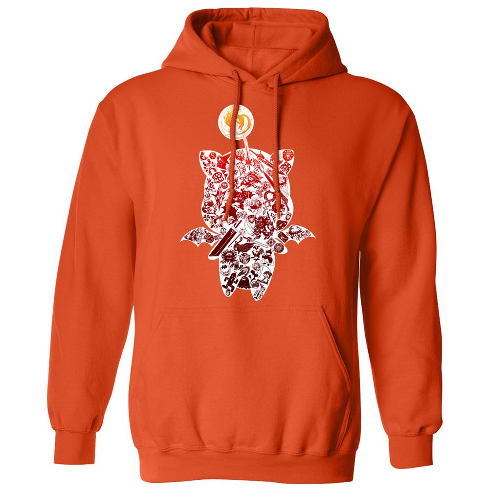 Classic Unisex Hoodie - 2Q8939PH - Orange - 10