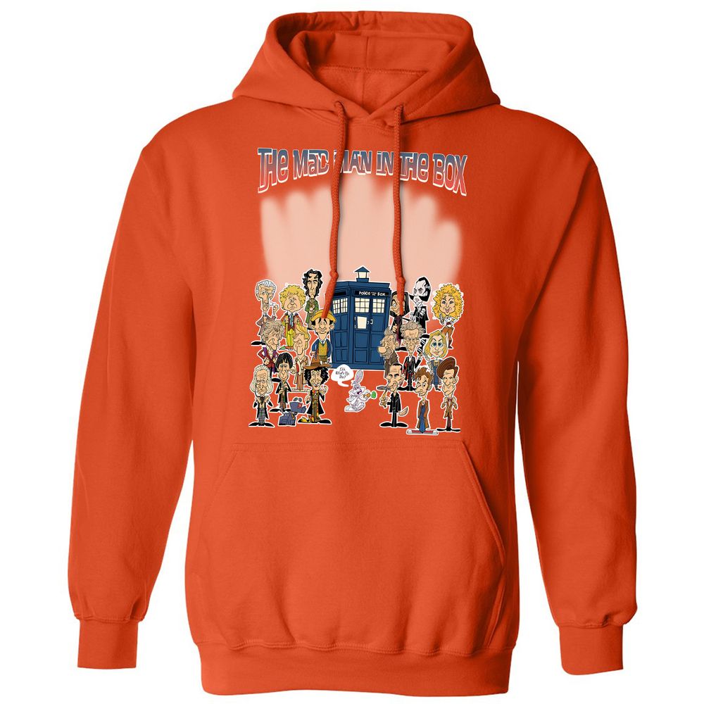 Classic Unisex Hoodie - 572J4F5L - Orange - 10