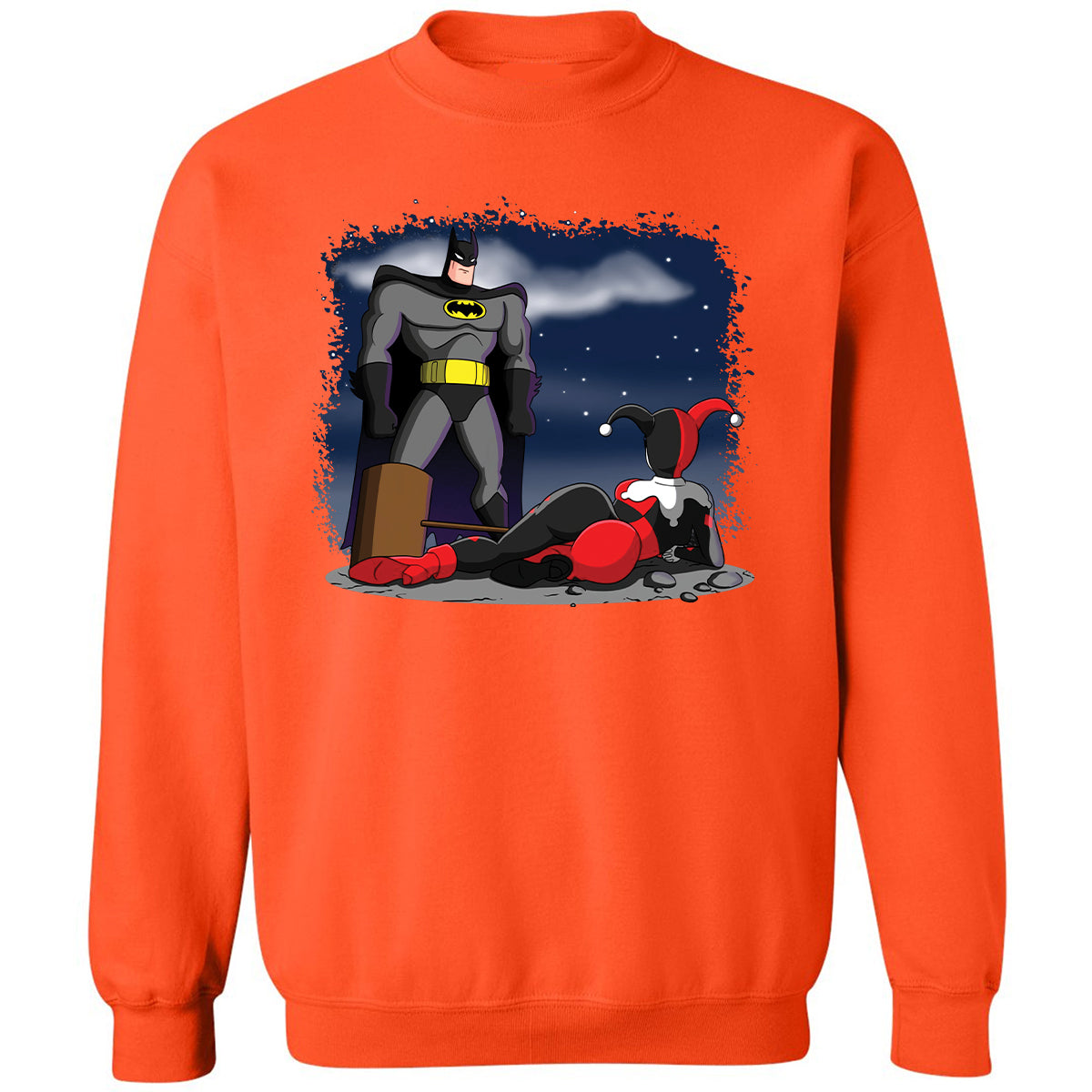 Classic Unisex Sweatshirt - BNAM6DSZ - Orange - 10
