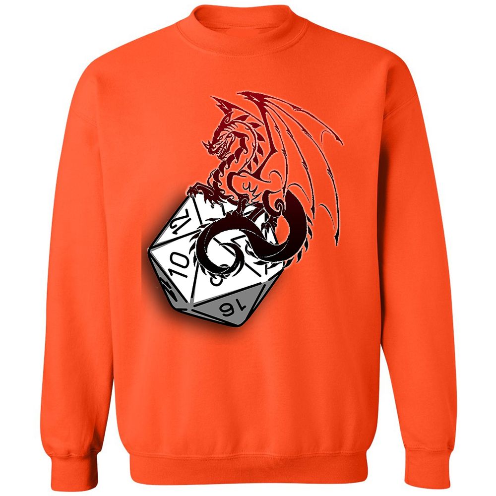 Classic Unisex Sweatshirt - 9D1VUR6T - Orange - 10