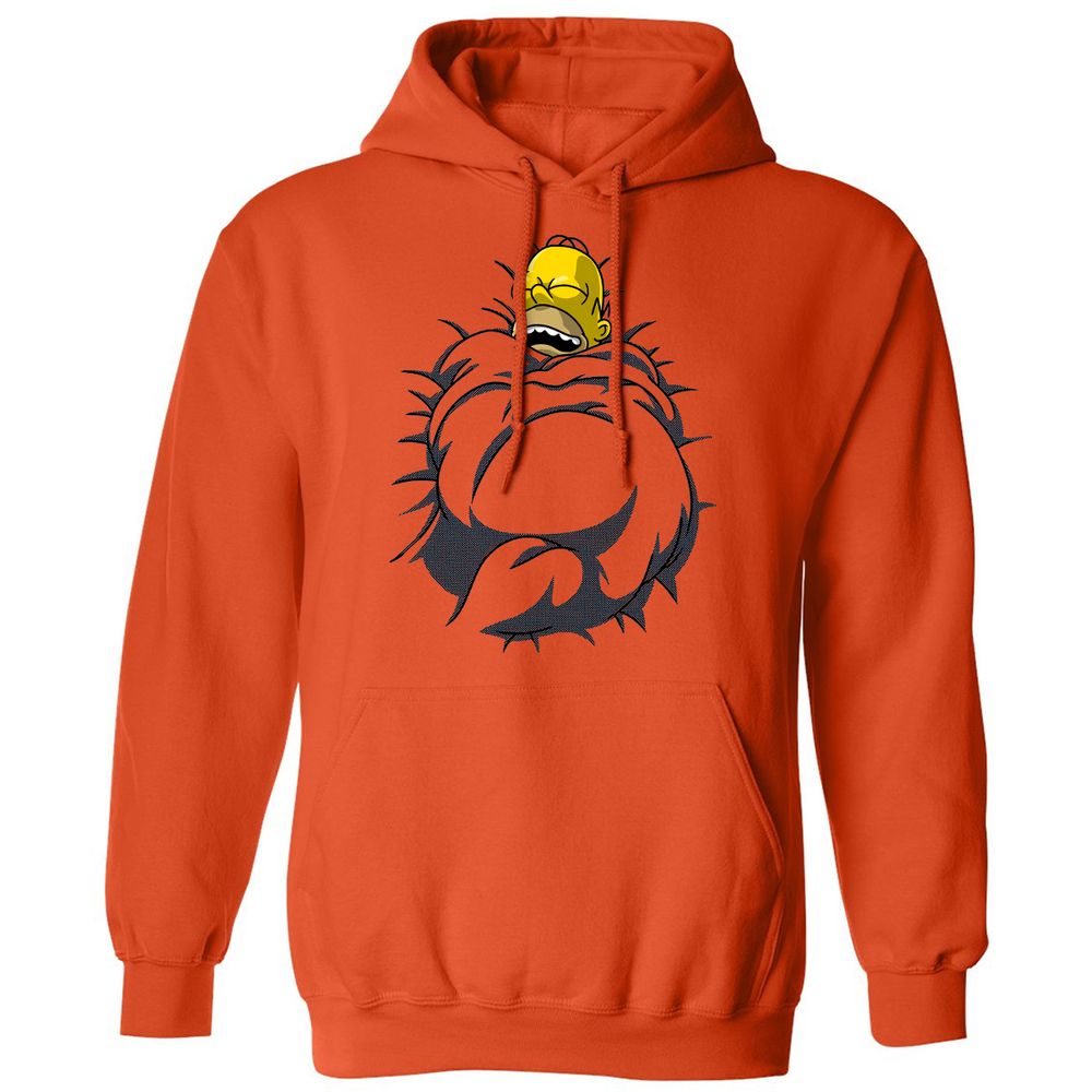Classic Unisex Hoodie - GZM7D8UU - Orange - 10