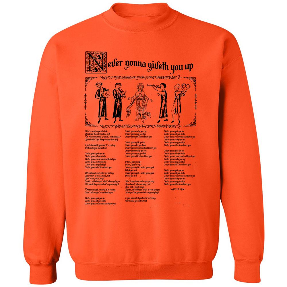 Classic Unisex Sweatshirt - W933CUSP - Orange - 10