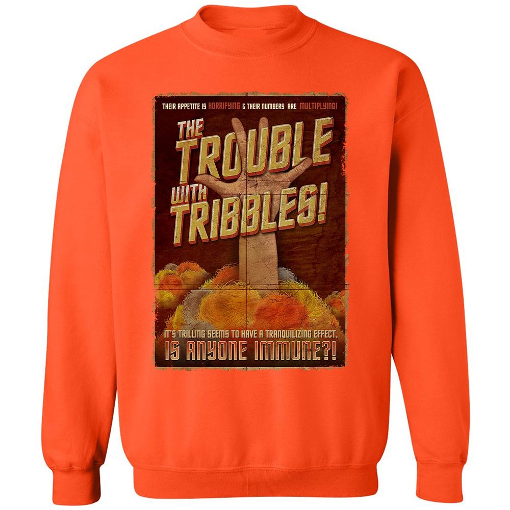 Classic Unisex Sweatshirt - P3V8JDHK - Orange - 10