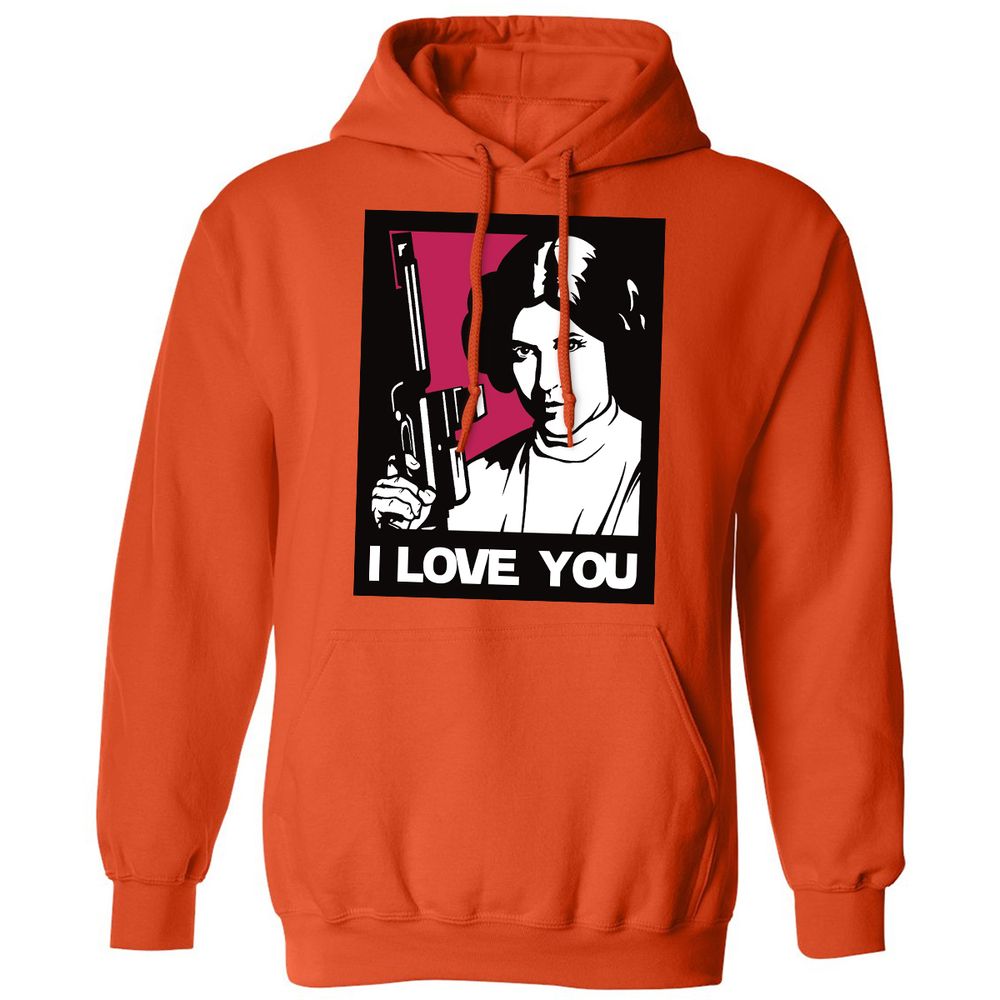 Classic Unisex Hoodie - L3XGSZ5A - Orange - 10