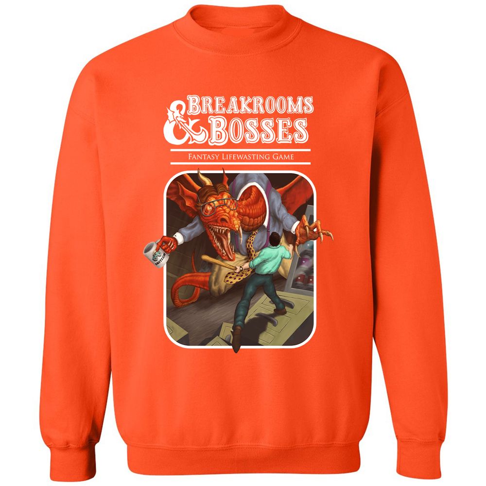 Classic Unisex Sweatshirt - FB9UWR8R - Orange - 10