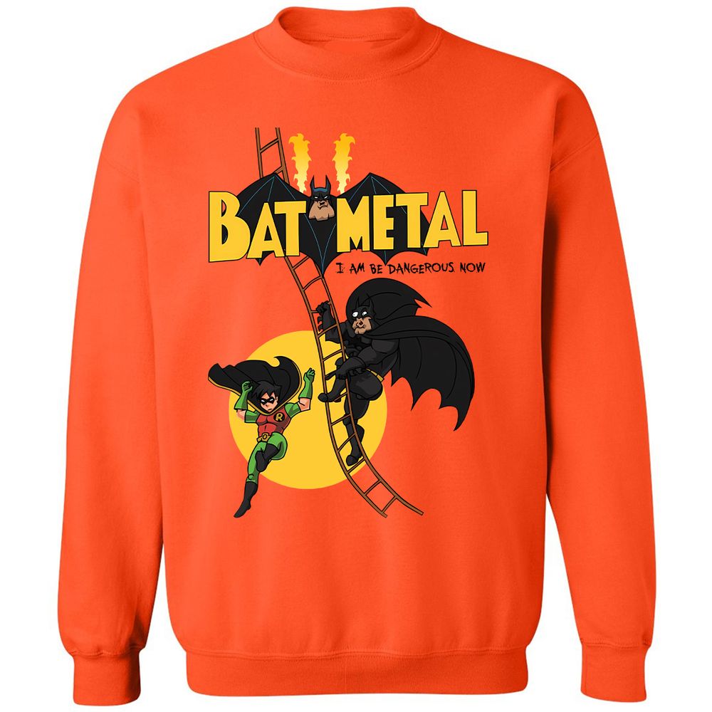 Classic Unisex Sweatshirt - 7CXJYNB6 - Orange - 10