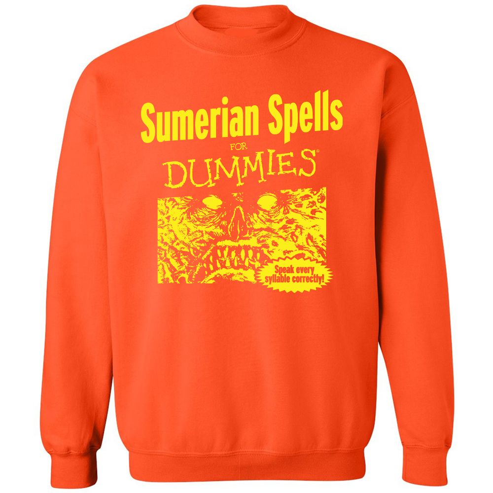 Classic Unisex Sweatshirt - KWU6BUHV - Orange - 10