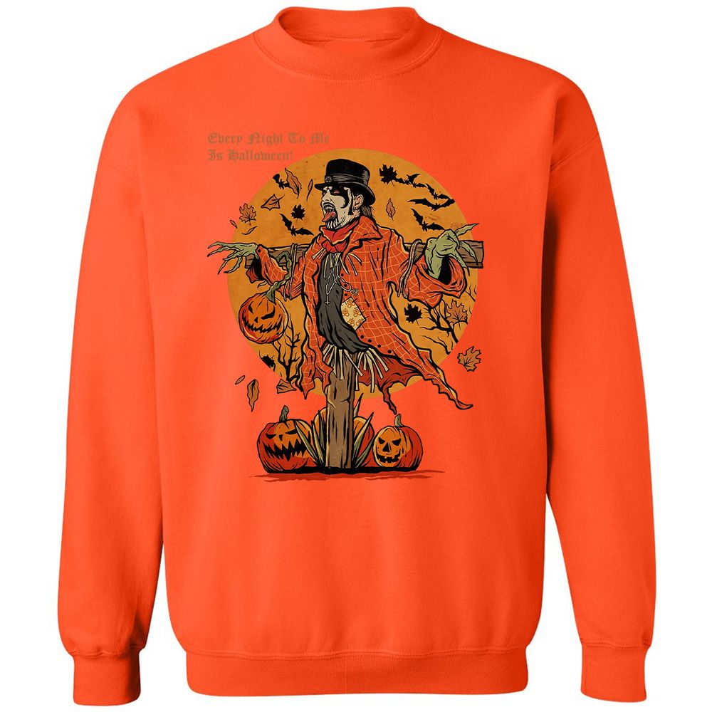 Classic Unisex Sweatshirt - 5K1EHUEZ - Orange - 10