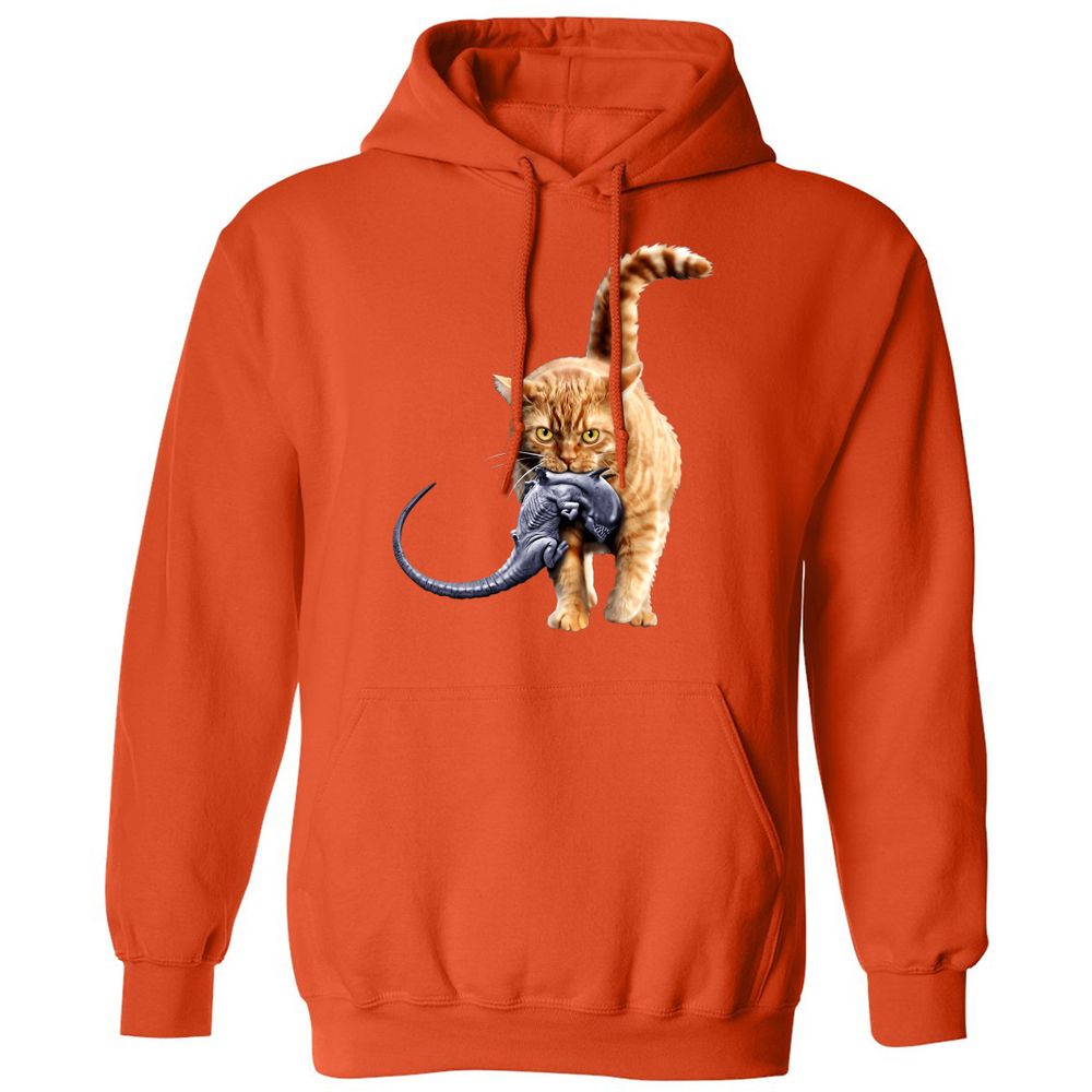 Classic Unisex Hoodie - DDE18AFQ - Orange - 10