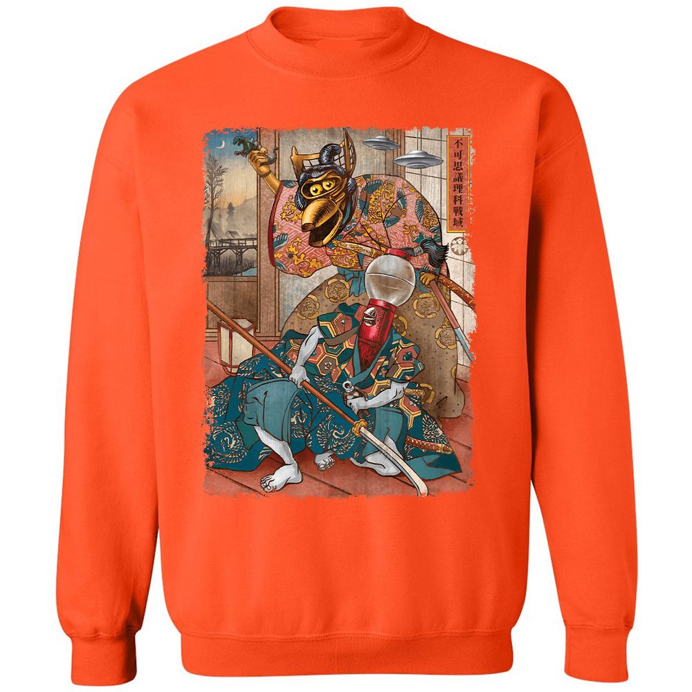 Classic Unisex Sweatshirt - 3L8NNG15 - Orange - 10