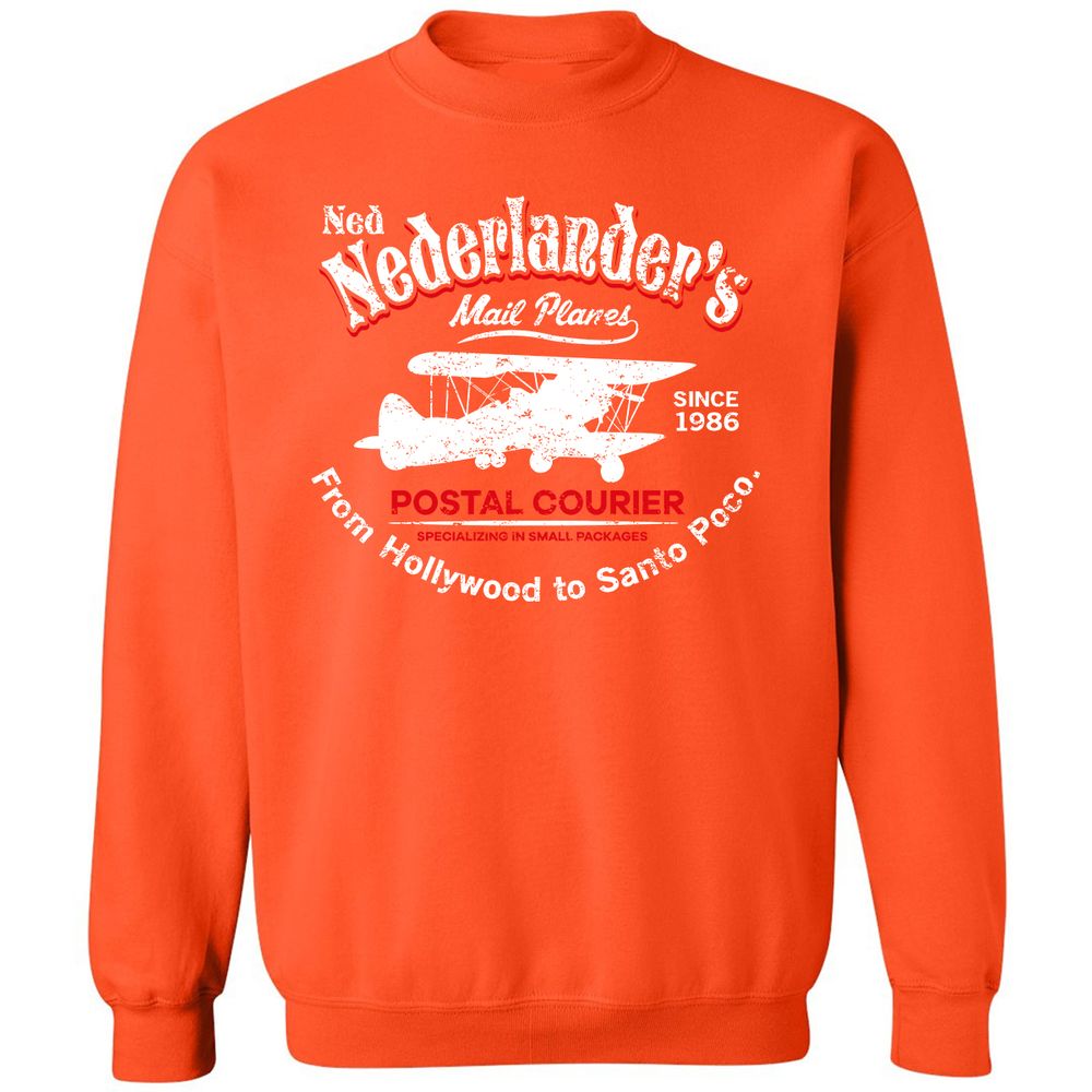 Classic Unisex Sweatshirt - MNQEDA45 - Orange - 10