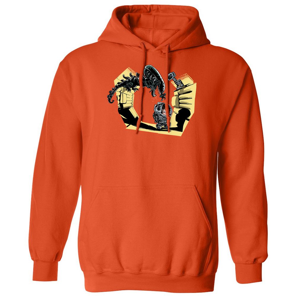 Classic Unisex Hoodie - 83C252NR - Orange - 10