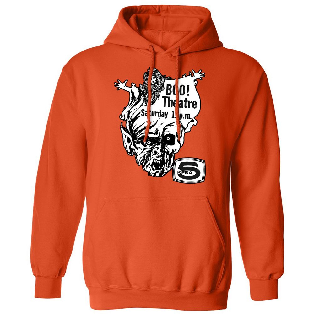 Classic Unisex Hoodie - 4ADL54DW - Orange - 10