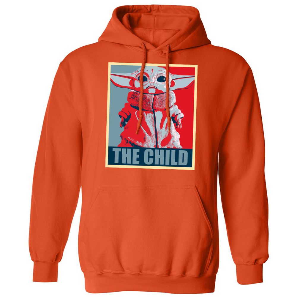 Classic Unisex Hoodie - 6VHC968J - Orange - 10