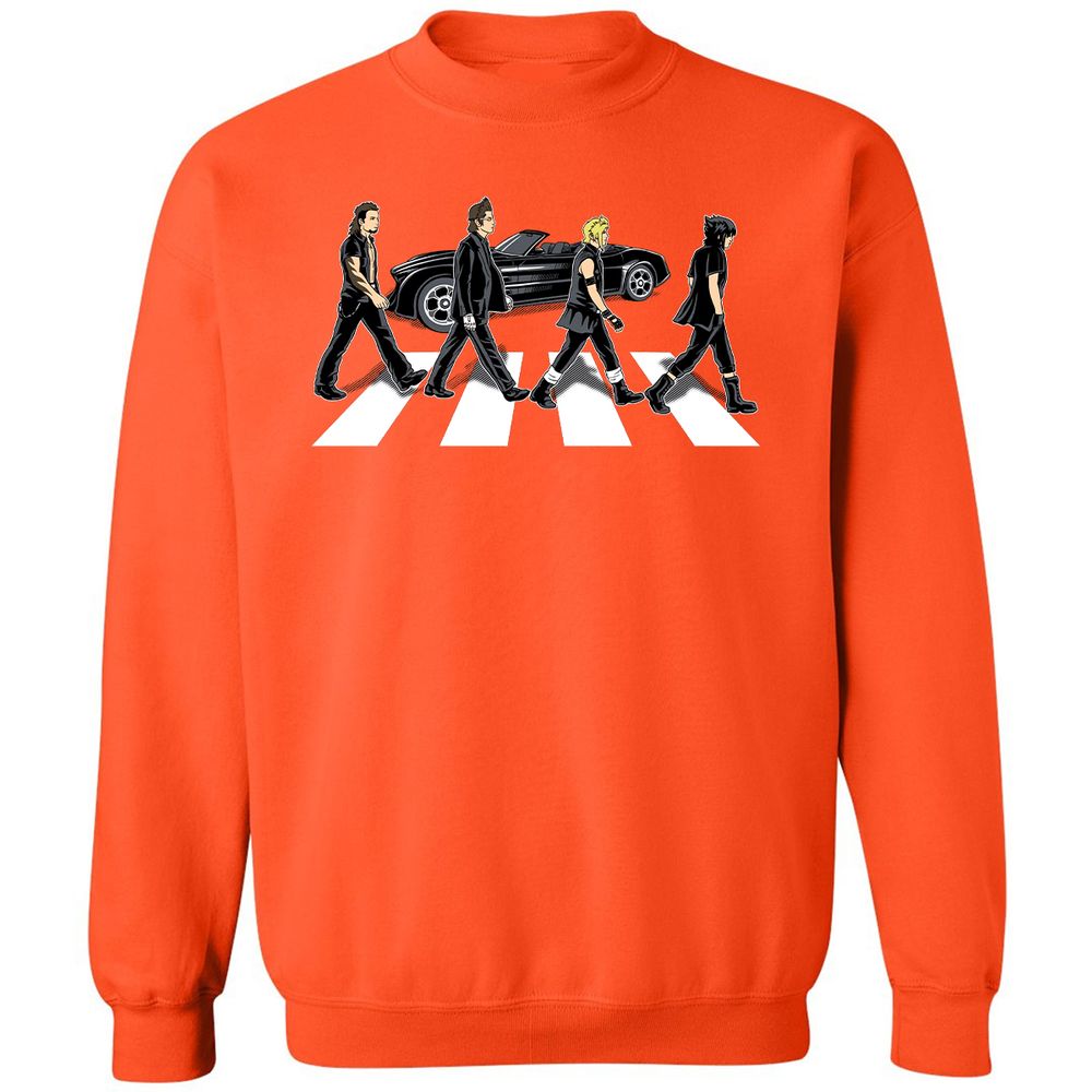 Classic Unisex Sweatshirt - ZY2R2YSV - Orange - 10
