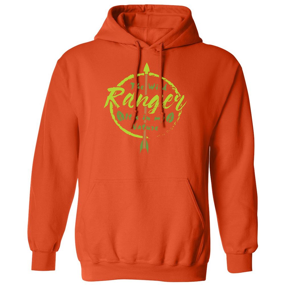 Classic Unisex Hoodie - J19XA1HK - Orange - 10