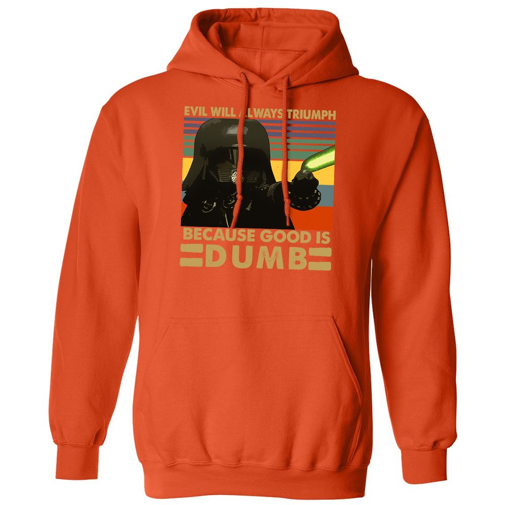 Classic Unisex Hoodie - 8LY7RPJX - Orange - 10