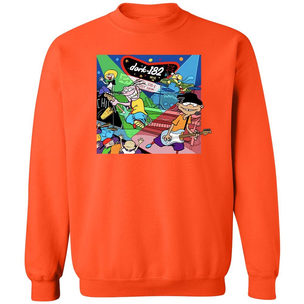 Classic Unisex Sweatshirt - DDF2R96E - Orange - 10