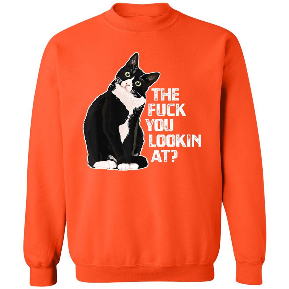 Classic Unisex Sweatshirt - WZTSX7R6 - Orange - 10