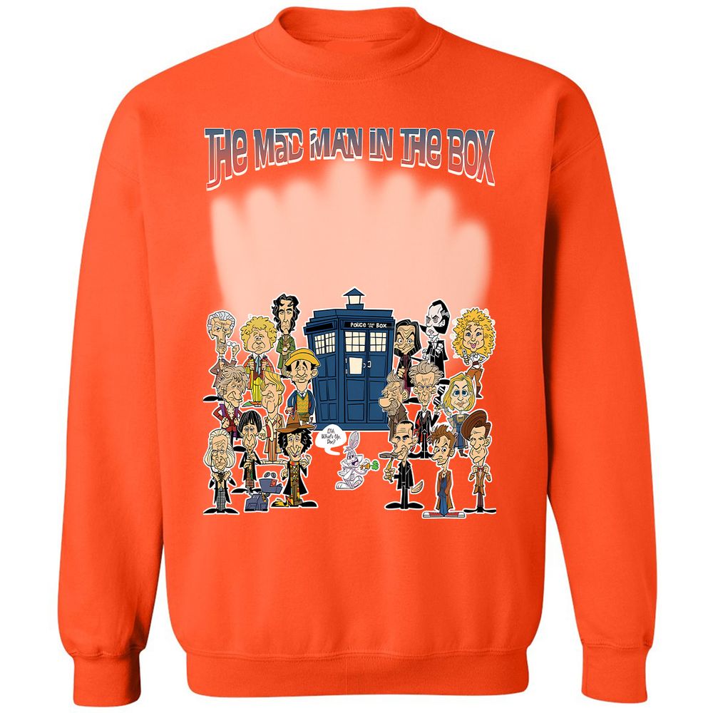 Classic Unisex Sweatshirt - LRES9AKH - Orange - 10