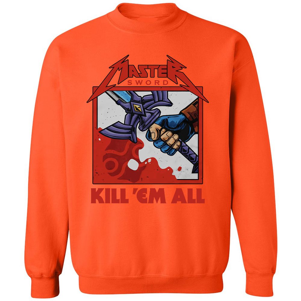 Classic Unisex Sweatshirt - EHMWB68A - Orange - 10
