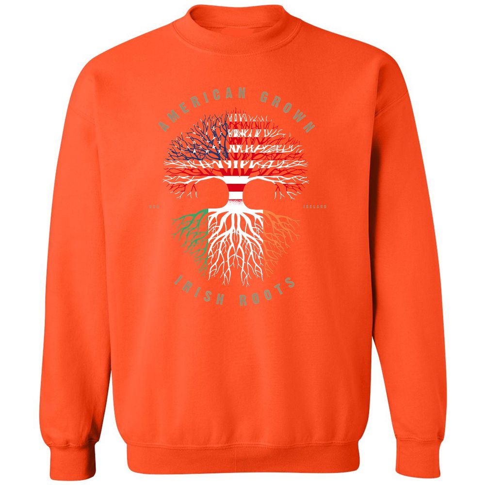Classic Unisex Sweatshirt - 5XST6D1G - Orange - 10