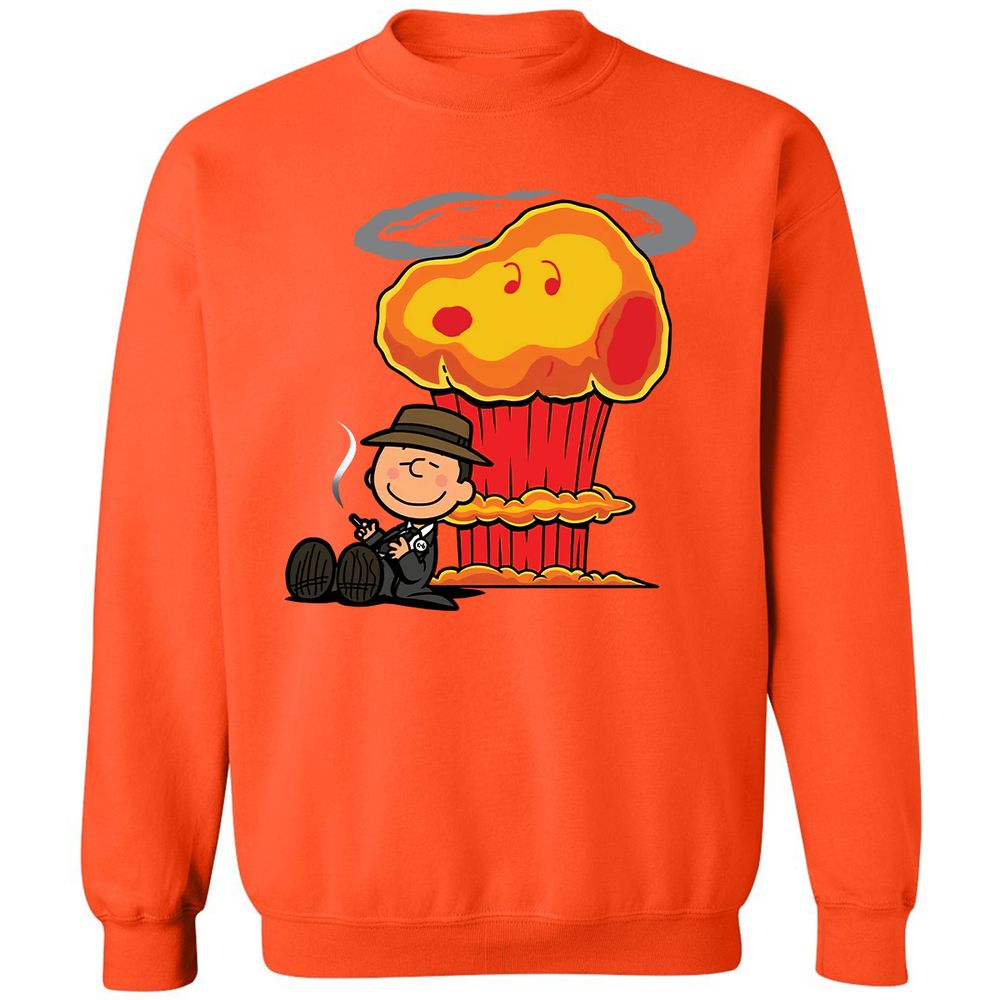 Classic Unisex Sweatshirt - 1DDNXLNE - Orange - 10