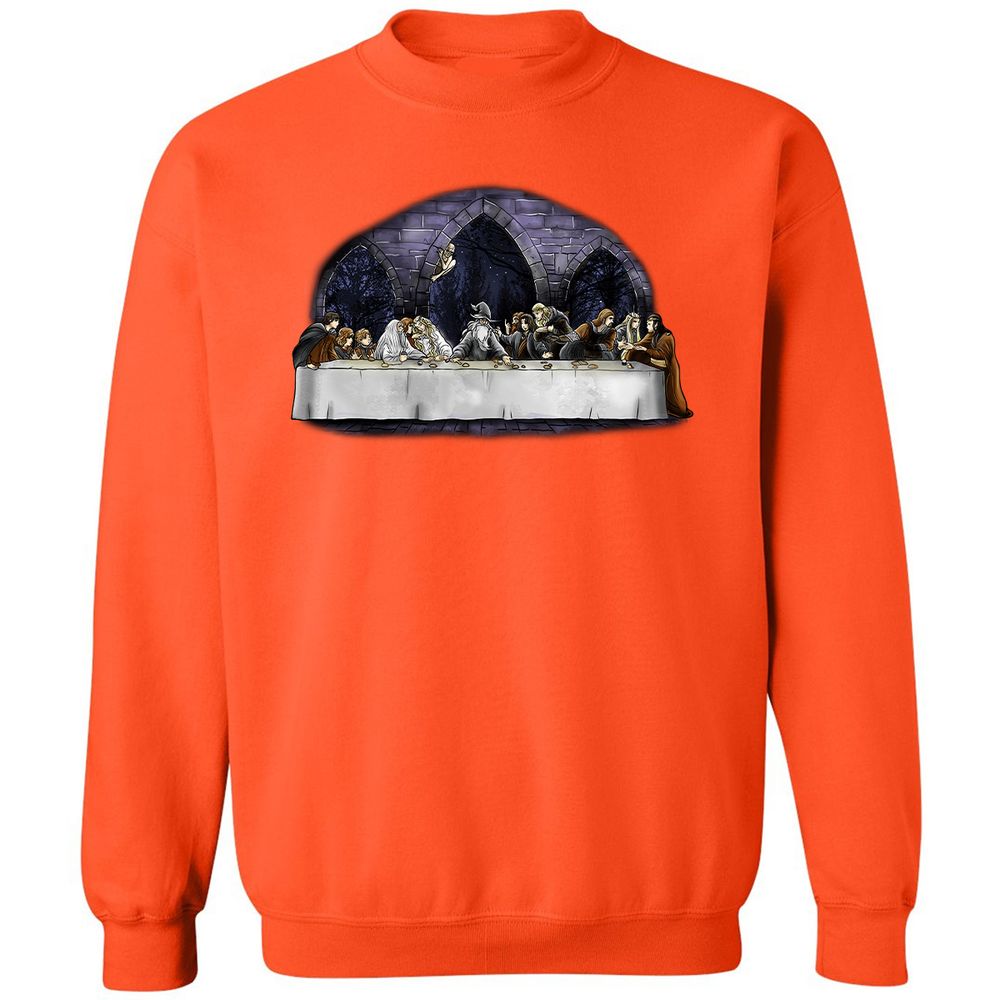 Classic Unisex Sweatshirt - 4WWUBWT3 - Orange - 10