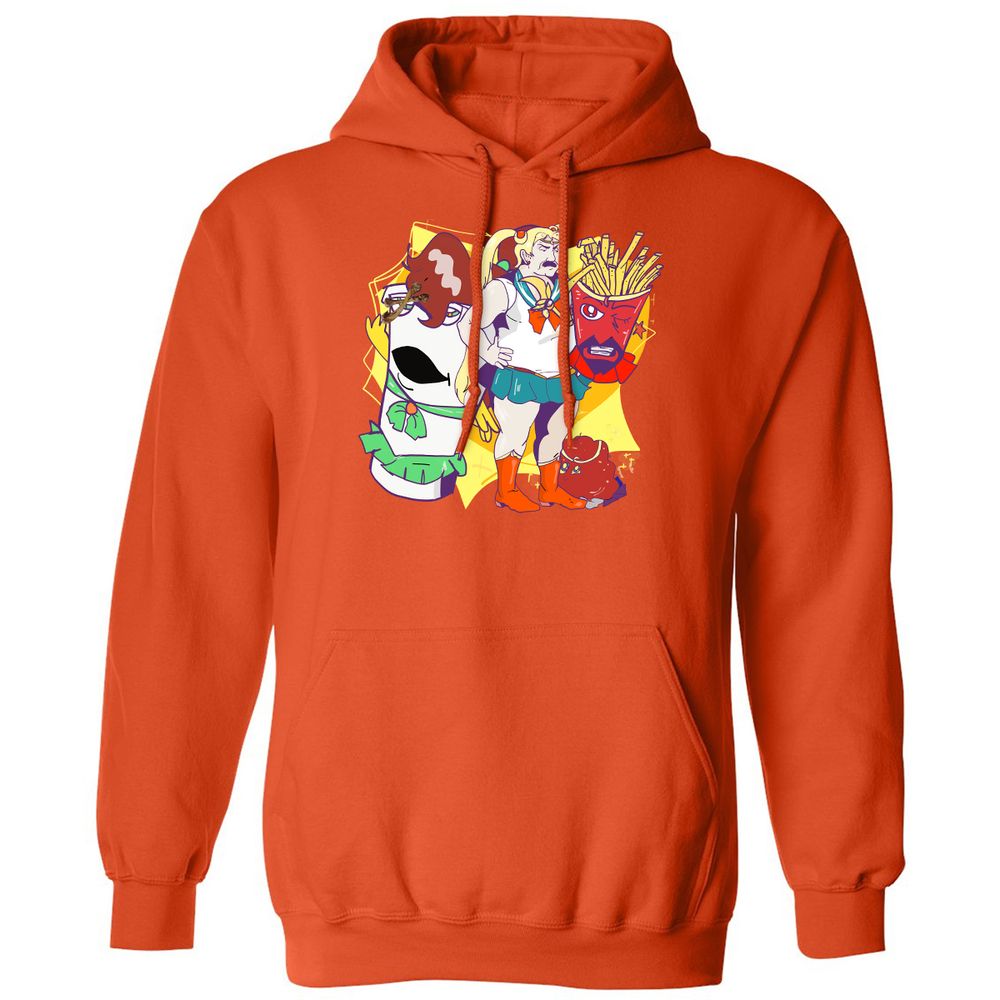 Classic Unisex Hoodie - PHYFE8DT - Orange - 10