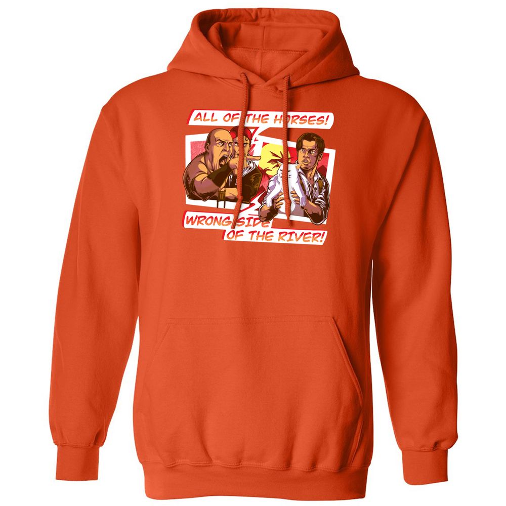 Classic Unisex Hoodie - AWGMHJKH - Orange - 10