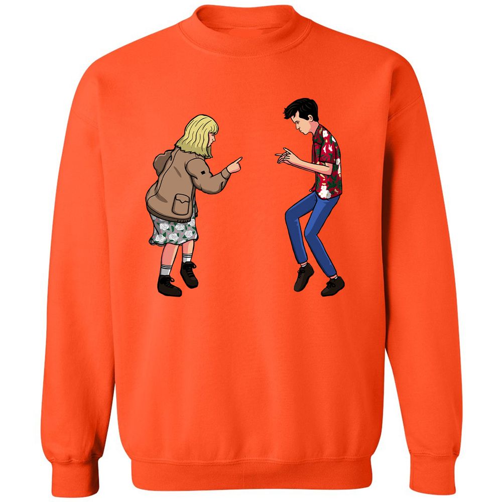 Classic Unisex Sweatshirt - C7UL1B9F - Orange - 10