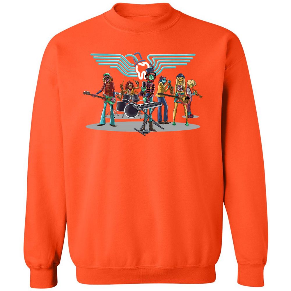 Classic Unisex Sweatshirt - 3NSAG598 - Orange - 10
