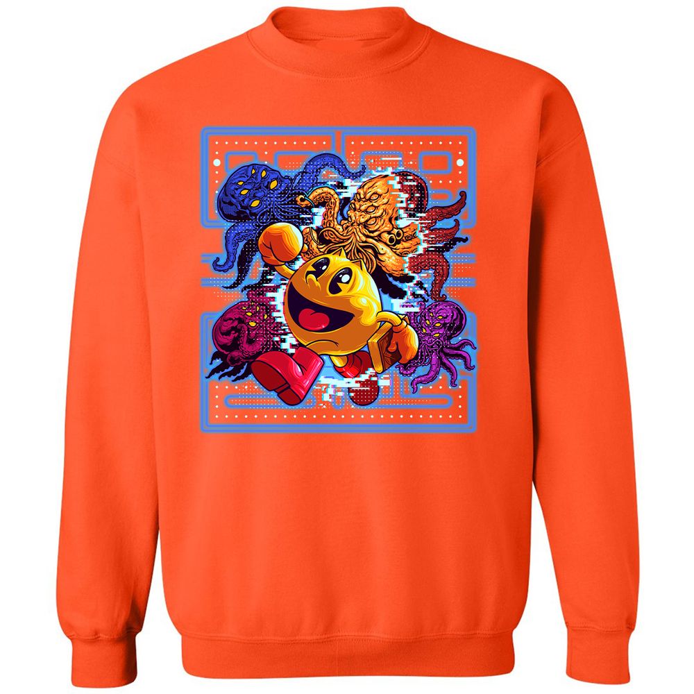 Classic Unisex Sweatshirt - BUJ2Q5DT - Orange - 10