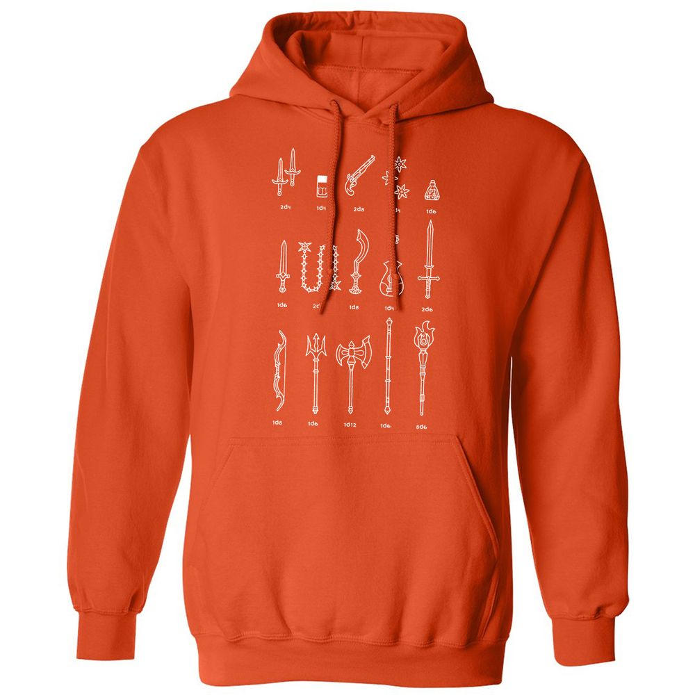 Classic Unisex Hoodie - UYBP5SQT - Orange - 10