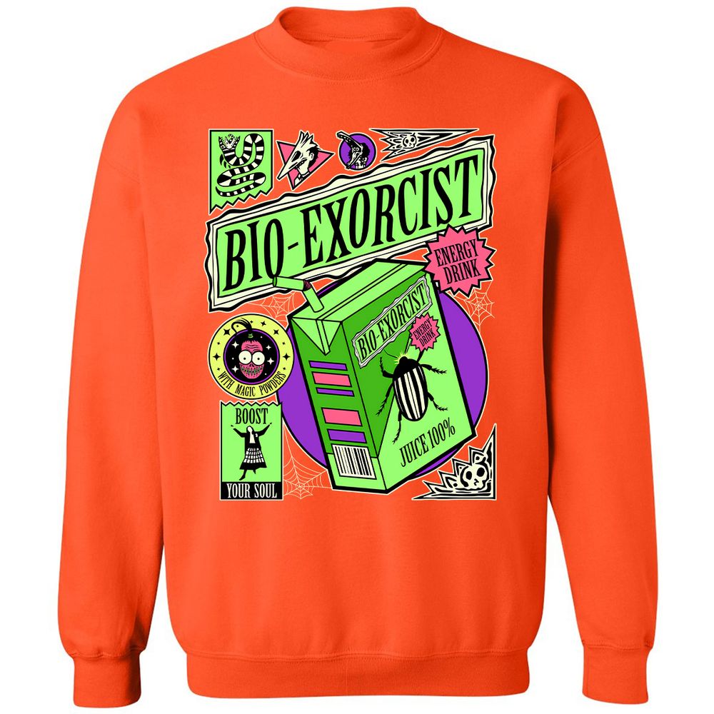 Classic Unisex Sweatshirt - 3L3L3M3E - Orange - 10