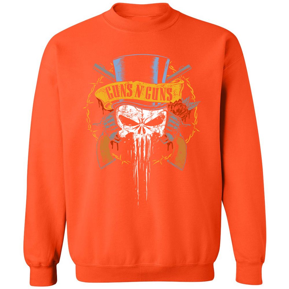 Classic Unisex Sweatshirt - BZU4K2L9 - Orange - 10