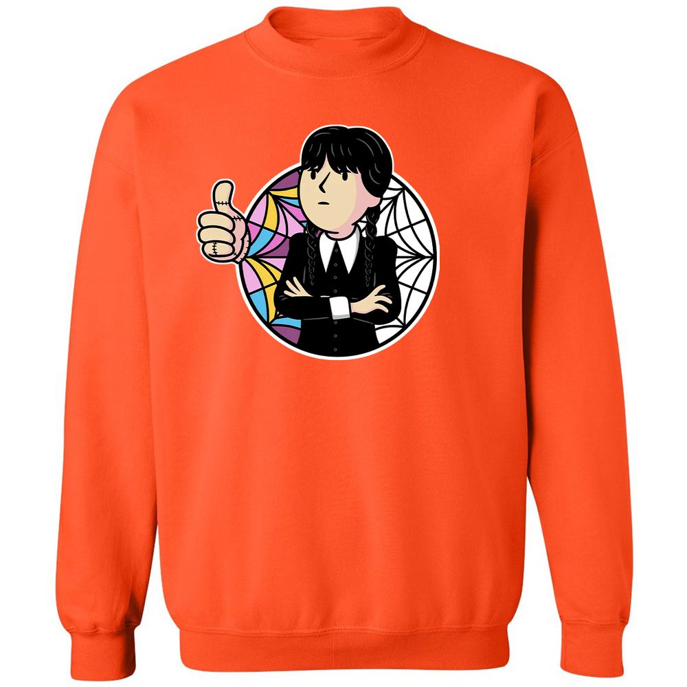 Classic Unisex Sweatshirt - QNNGE6ZD - Orange - 10