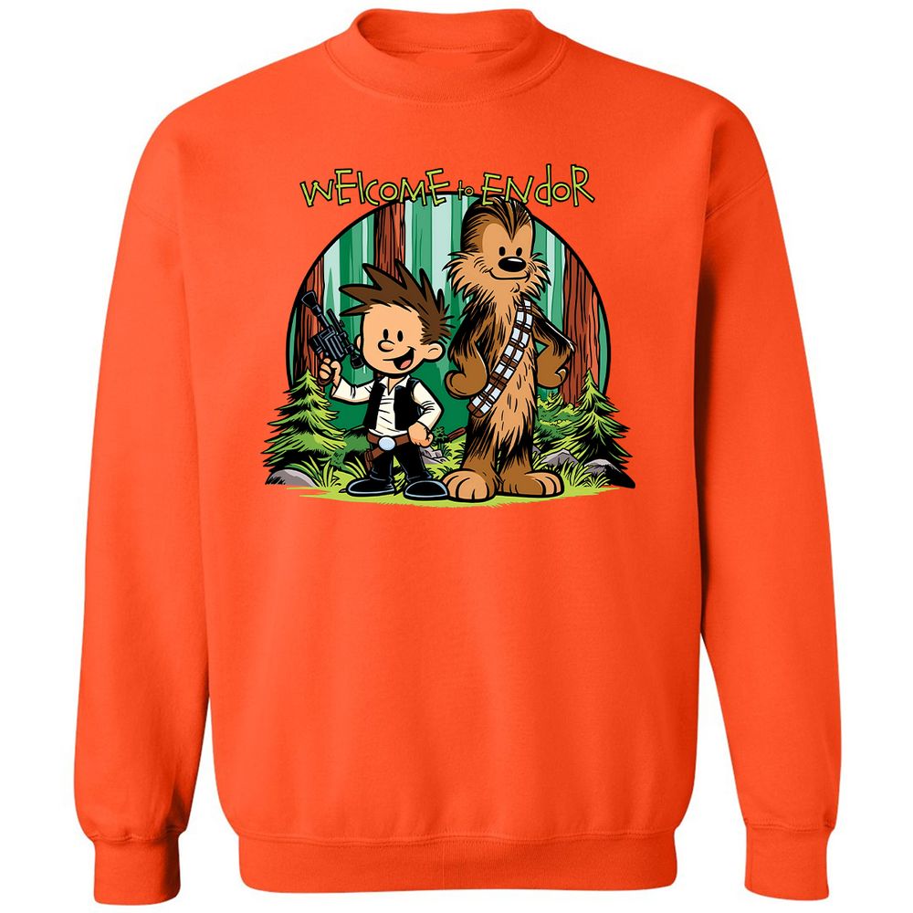 Classic Unisex Sweatshirt - NNQMPPGH - Orange - 10